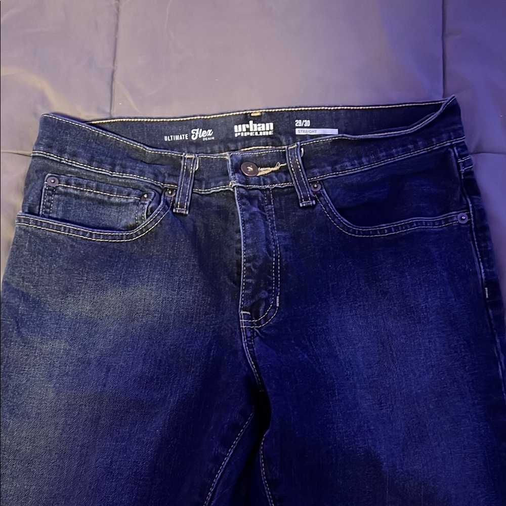 Urban Pipeline Men's Blue Jeans